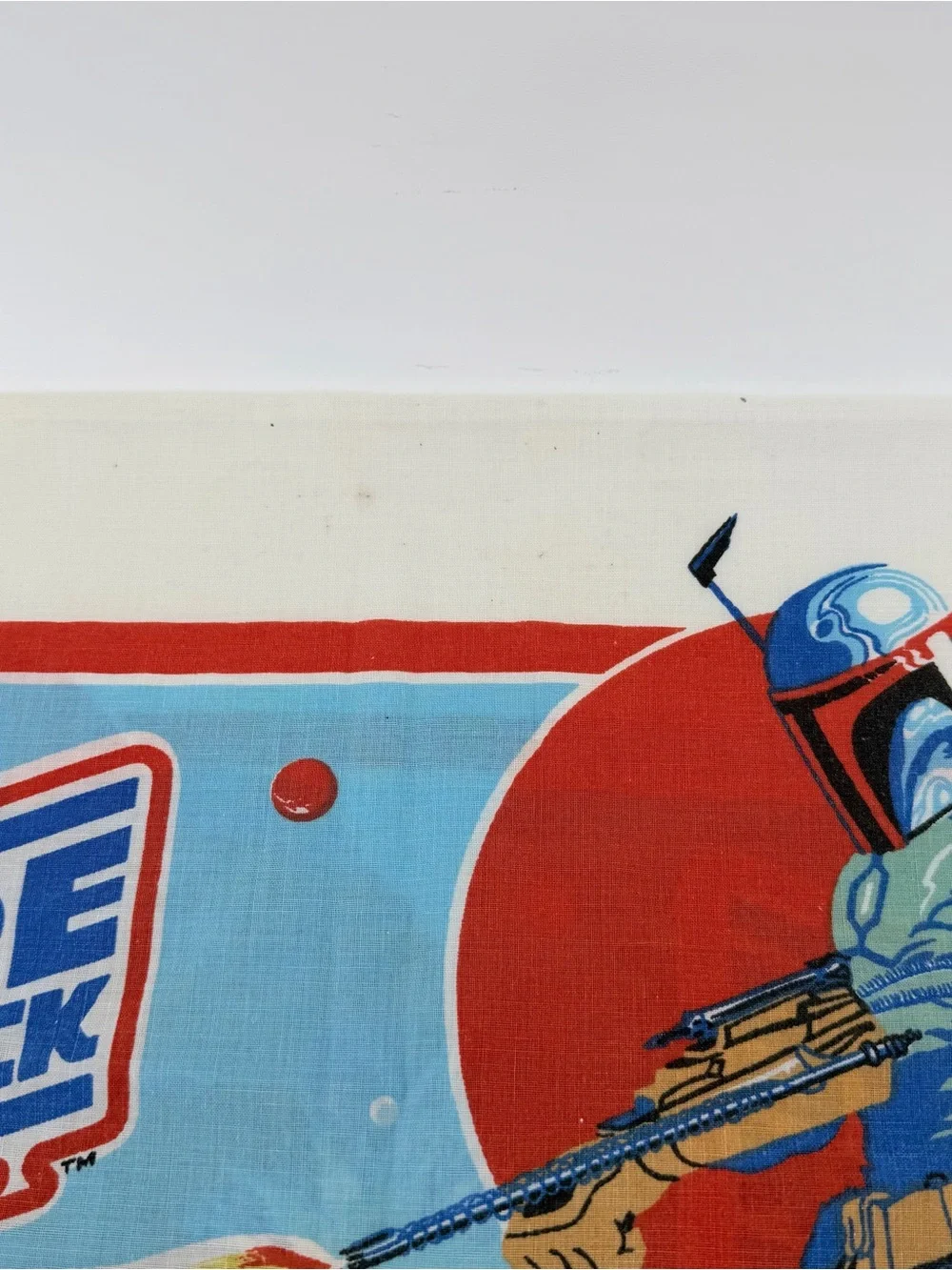 Vintage Standard Star Wars Empire Strikes Back Pillowcase Boba Fett Darth Vader